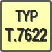Piktogram - Typ: T.7622